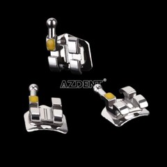 50 kits AZDENT Dental Orthodontics Brackets Brace Mini Roth Slot.022 Hooks 3-4-5
