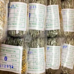 1000Pcs Carbon Film Resistor 1/4W 0.25W – Full Range of Values ( 0Ω-10MΩ)
