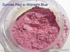 25g Blue-Red Chameleon Pearl Pigment Spray Cans Clear Nail Pearls