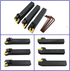 33PCS Indexable Carbide Lathe Turning Tool Insert Holder MTJNR + MWLNR + MCLNR