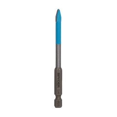 Spyder 1/4 in x 3.5 in Hex Shank Carbide-Tipped Glass and Tile Drill Bit, 950074