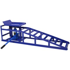 Auto Car Truck Service Ramps Lifts, Garage Car Lift Hydraulic Ramps Blue 5 Ton
