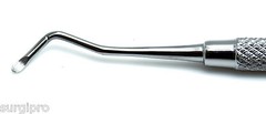 3 Pcs Dental Excavator 18W, Restorative Double Ended Spoon 1.5mm Instruments