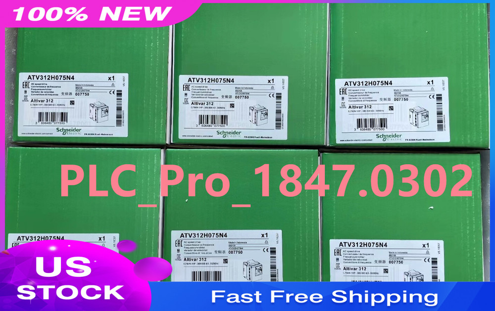 1PC Brand New For Schneider ATV312H075N4 frequency converter 0.75KW Fast ship