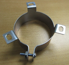 Lot of 4 Cornell Dubilier VR8A Vertical Capacitor Mounting Clamp 2 – 2-1/16 Diam