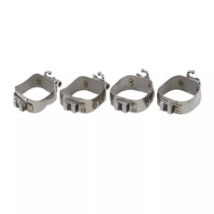 85Set Dental Orthodontic Molar Bands Double Tube MBT 022 Conv Lingual Sheath