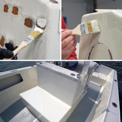 TotalBoat Marine Gelcoat White Quart with Wax – Boat Building & Repair Coating