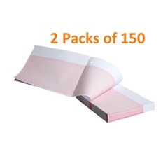 300 Pk, GE ECG EKG Thermal Paper Z-Fold For GE MAC 2000, MAC VU360 2104771-001