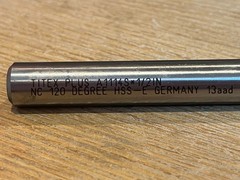 Spotting Drill A1114S-1/2″ HSS NC 120 Degrees