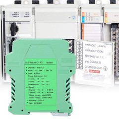 Analog Signal Isolator 4-20mA 0-10V 0/1-5V Transmitter Isolation Converter DC24V