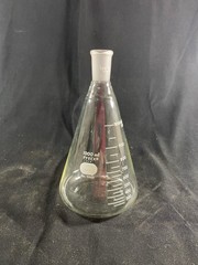 PYREX 1000mL Glass Narrow Mouth Graduated Erlenmeyer Flask with 24/40 5000-1000