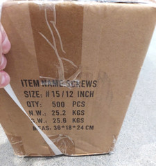 ACE 12″ #15 COMMERCIAL ROOFING SCREWS 12-inch FASTENERS FM Approved *LOT OF 50*