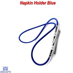 Napkin Holder Surgical Dental Bib Clips Silicone Bib Clip Holder Blue Color
