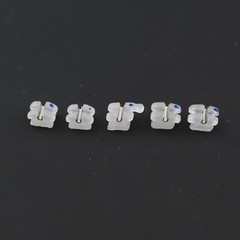 Orthodontic Roth 018/022 Metal Slot Ceramic Bracket 5-5 3M Clarity Aesthetic