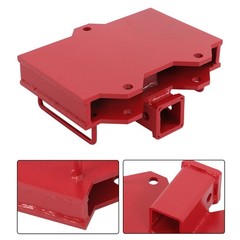 Forklift Trailer Hitch Receiver 2” Tow Hitch Attachments For Dual Pallet Fork