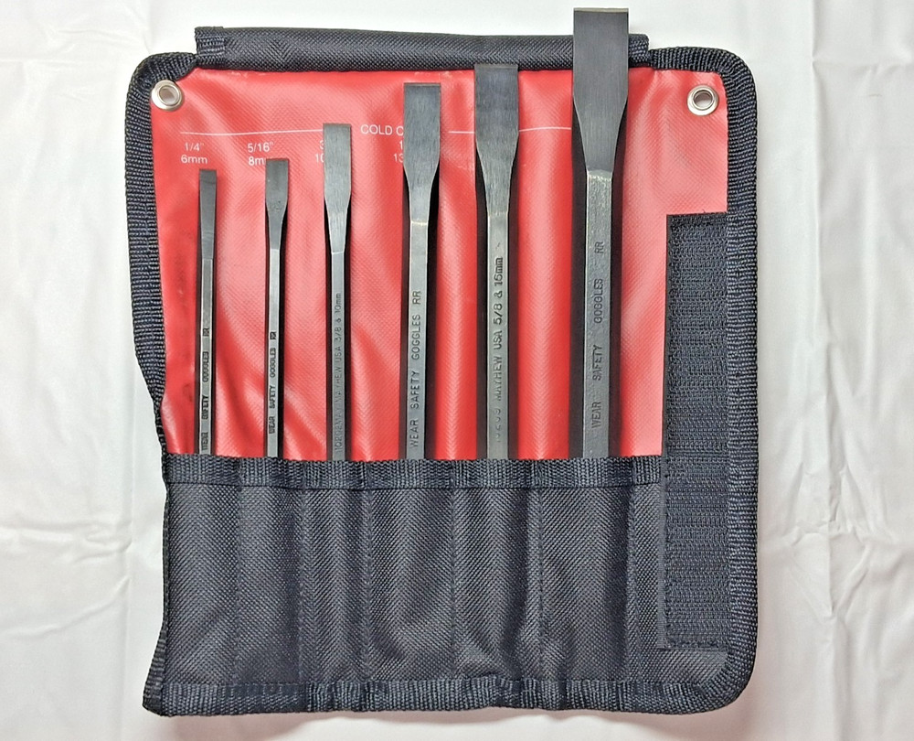 Mayhew 6 Pc Cold Chisel Set 1/4 – 3/4" 60560