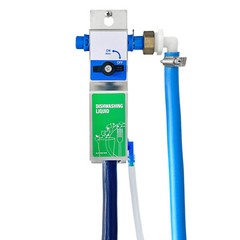 Kitchen Sink Single Proportioner, Detergent Sanitizer Dispenser with E-Gap 8162E