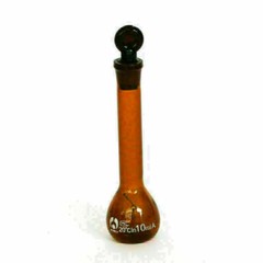 5/10/20/25/50/100/250ML Borosilicate Amber Glass Volumetric Flask with Stopper