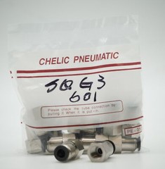 CHELIC SQG3 601 Ø06-1/8″ BSPT Female push to connector Fitting (10 PCS PER BAG)