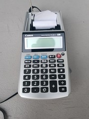 Cannon Palm Printer P1-DH V 12 Digit For Tax And Business With AC Adapter Tested
