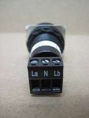 AUER 812510310 Black ESV Panel Mount Buzzer 120Vac IP65 80dB