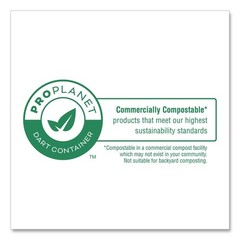 Dart 12FBRB 12 oz Compostable Fiber Dinnerware Bowl – Natural (1000/Carton) New