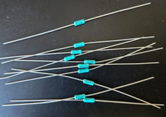 10pcs 158k ohm 1/4W 1% Metal Film Precision Resistors ~ NEW ~