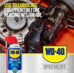 6 Pack WD-40 White Lithium Grease Spray W SMART STRAW SPRAYS 2 WAYS 10 OZ Cans