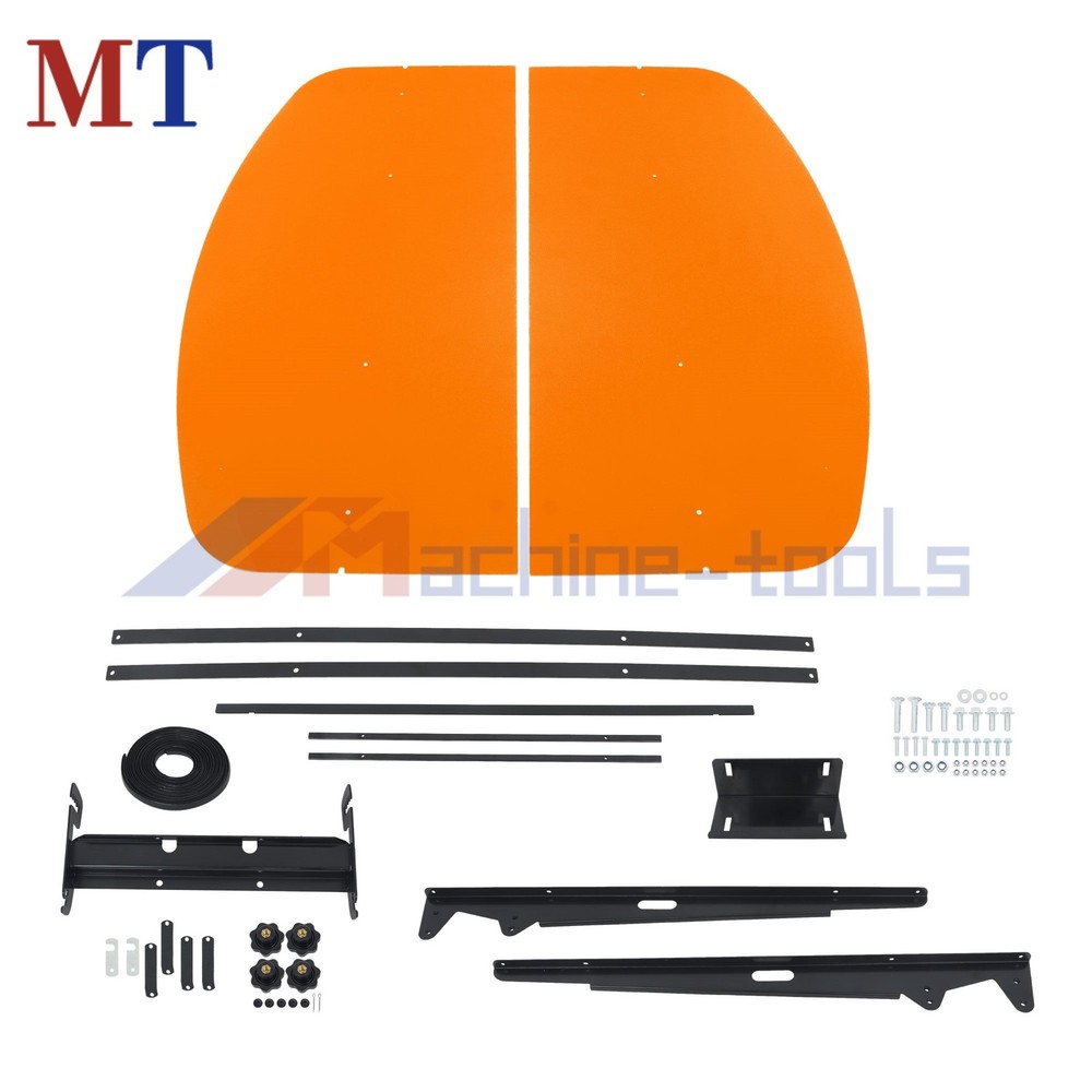 Tractor and Mowers Umbrella 52″ X 52″ Orange Canopy For ROPS 2″ x 2″ or 2″ x 3″