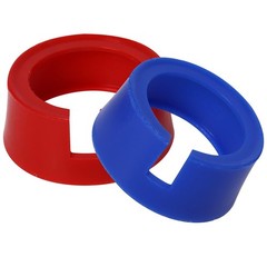 49190 Boot for Yellow Jacket HVAC Gauge Boots 3-1/8″ 1 Pair Red Blue…