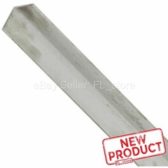 Stainless Steel Angle Iron 1/8″ x 1″ x 7 Ft 90 Degree Hot Rolled 304 Mill Finish