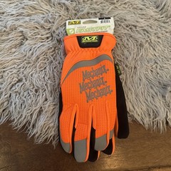 Mechanix Wear Hi-Viz FastFit Work Gloves Large Fluorescent Orange