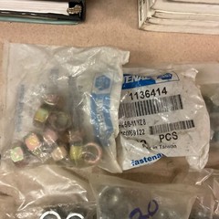 LOT OF 5/8-11 NUTS & WASHERS, BRAND NEW, New Old Stock, FREE SHIPPING, 22 POUNDS