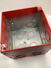 CADDY BX435RD 4in x 4in x 3.5in Electrical Box NEW 🟡