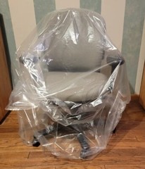 Large Clear Plastic Protection Cover Storage Furniture Bag 48″ x 60″ QTY 3 Bags