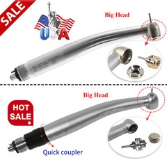 Dental High Speed Turbine Handpiece Large Head / QD-J Coupling 4 Hole for NSK ds