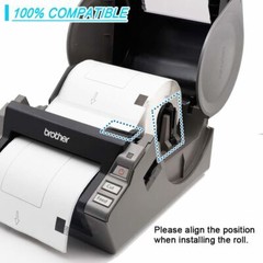 6 x DK1241 Shipping Mailing Address Barcodes 4″x6″ Labels for Brother QL-1110NWB