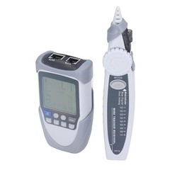 Digital Analogue Network Cable Tester RJ11 RJ45 PoE Ethernet Wire Finder Tracer