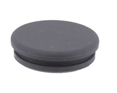 1 1/8″ Hole Size Solid Rubber Grommet without Center Hole, Fits 1/8″ Materials