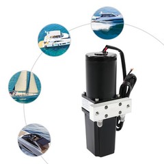 Motor Reservoir Pump, Hydraulic Power Unit, 12V Hydraulic Pump,2800 RPM Speed