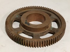 Falk cast brass spur gear 8.500 OD 2.850 bore industrial machine gear, FA 124 C