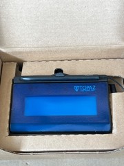 Topaz Systems LBK460 SignatureGem Signature Pad in Black T-LBK460-HSB-R
