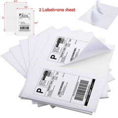 Labels Premium Mailing Shipping 8.5×5.5 Half-Sheet Self Adhesive 50 -10000 USA