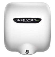Excel Dryer XLERATOR Eco XL-BW-ECO 120V Hand Dryer White With 7 Year Warranty