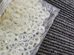 (QTY 1000) Essentra Components 16FWRT250062 Natural Nylon 6/6 Retaining Washer