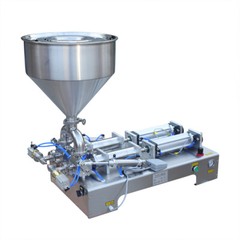 Liquid Paste Filling Machine Pneumatic Bottle Piston Filler 1-30 bottles/min USA