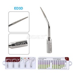 5pcs Dental Ultrasonic Endo Perio Scaling Scaler Tips Fit For DTE SATELEC
