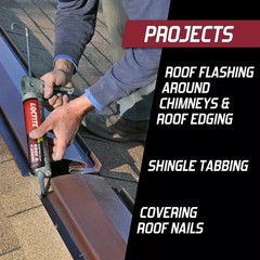 PL Roof and Flashing 10 Oz. Polyurethane Sealant Black Cartridge