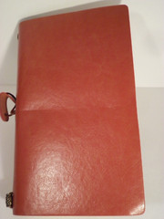 NIP Brown Leather Organizer Notebook May You Be Proud Difference You Make Thanks
