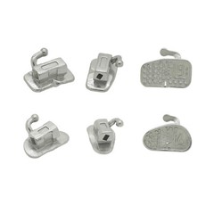 Dental Orthodontic Buccal Tubes 1st 2nd Molar Brackets Roth MBT 022 Bonding Tube